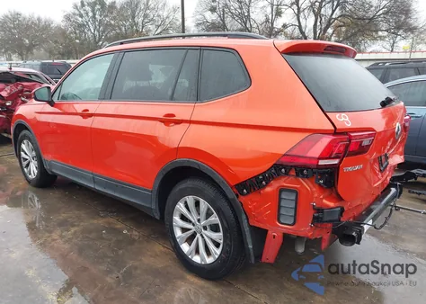 2019 Volkswagen Tiguan 2.0T S из США, поврежденный, VIN 3VV1B7AX4KM018618